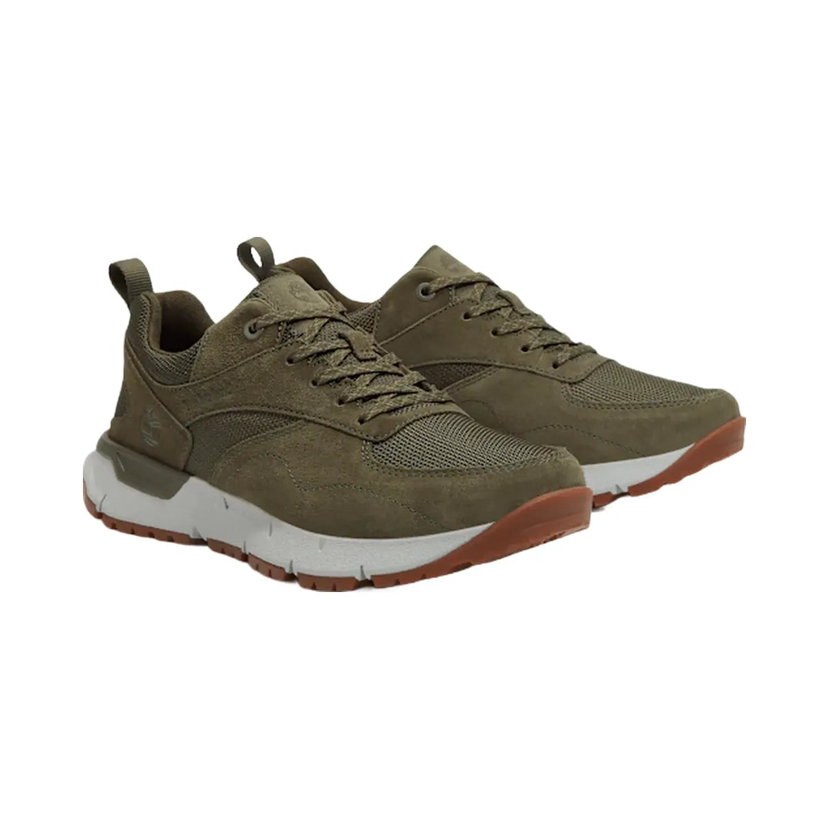 Timberland Voyager Park Low Lace-Up Sneaker Dark Green Mesh Men'S