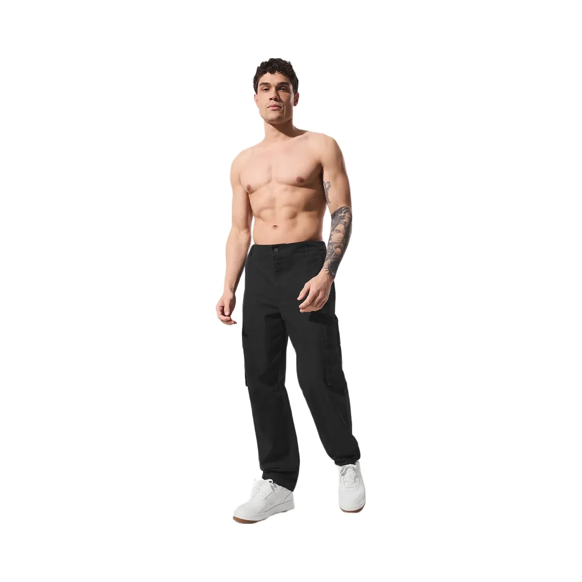 Alo Men's Cargo Ripstop Trouser - Black