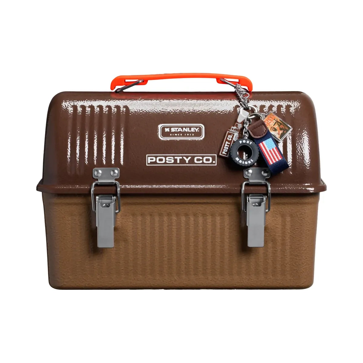Stanley Post Malone x Stanley Legendary Classic Bottle and Lunch Box Set Post Malone Hammertone Coyote Brown