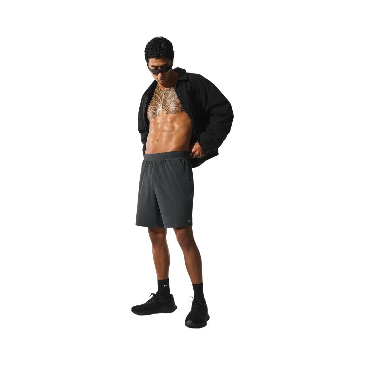Alo Men's 7" Repetition Short - Anthracite