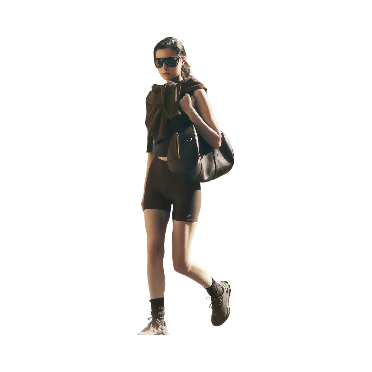 Alo Women's 5" Airlift Energy Short - Espresso