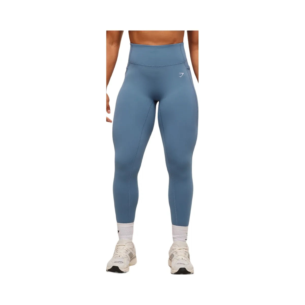 Gymshark Lifting Pocket Leggings - Worn Blue