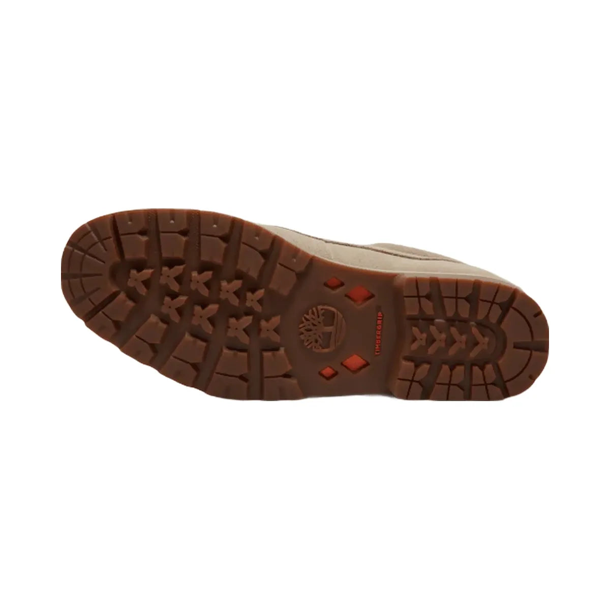 Timberland Britton Square Lace-Up Shoe Light Brown Suede Men'S
