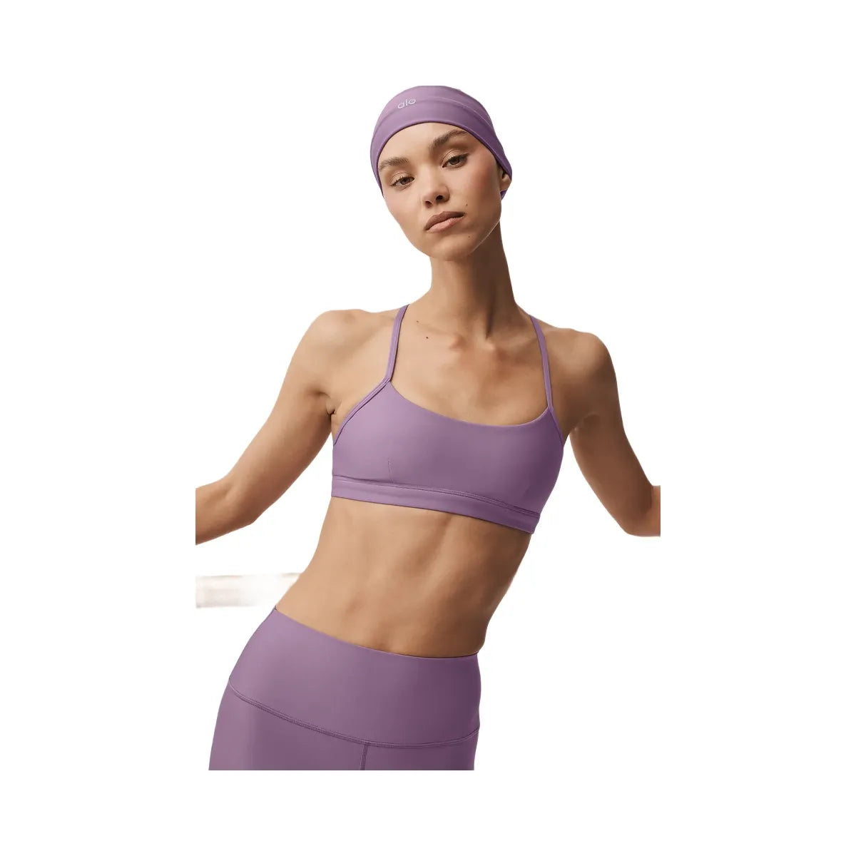 Alo Women's Airlift Intrigue Bra - Plum Kiss