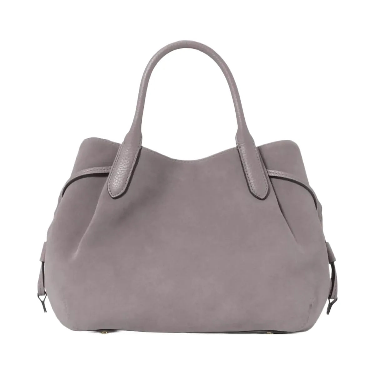 Kate Spade Dumpling Suede Small Satchel Hare Grey