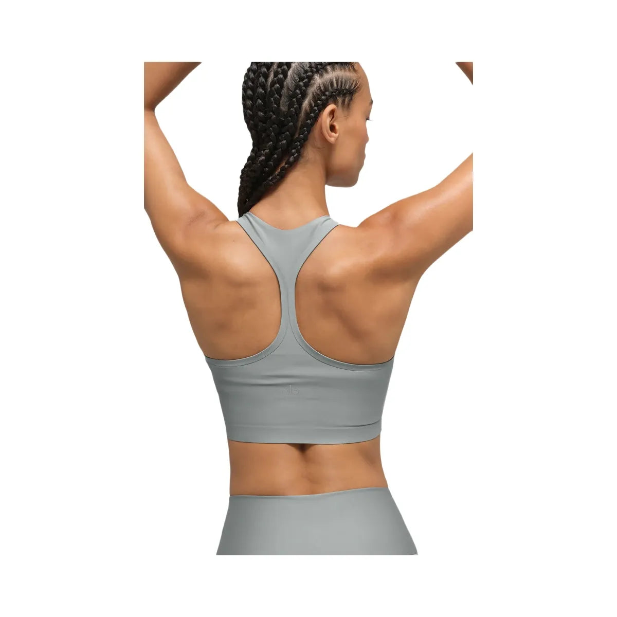 Alo Women's Airlift Super Sleek Bra Tank - Lunar Grey