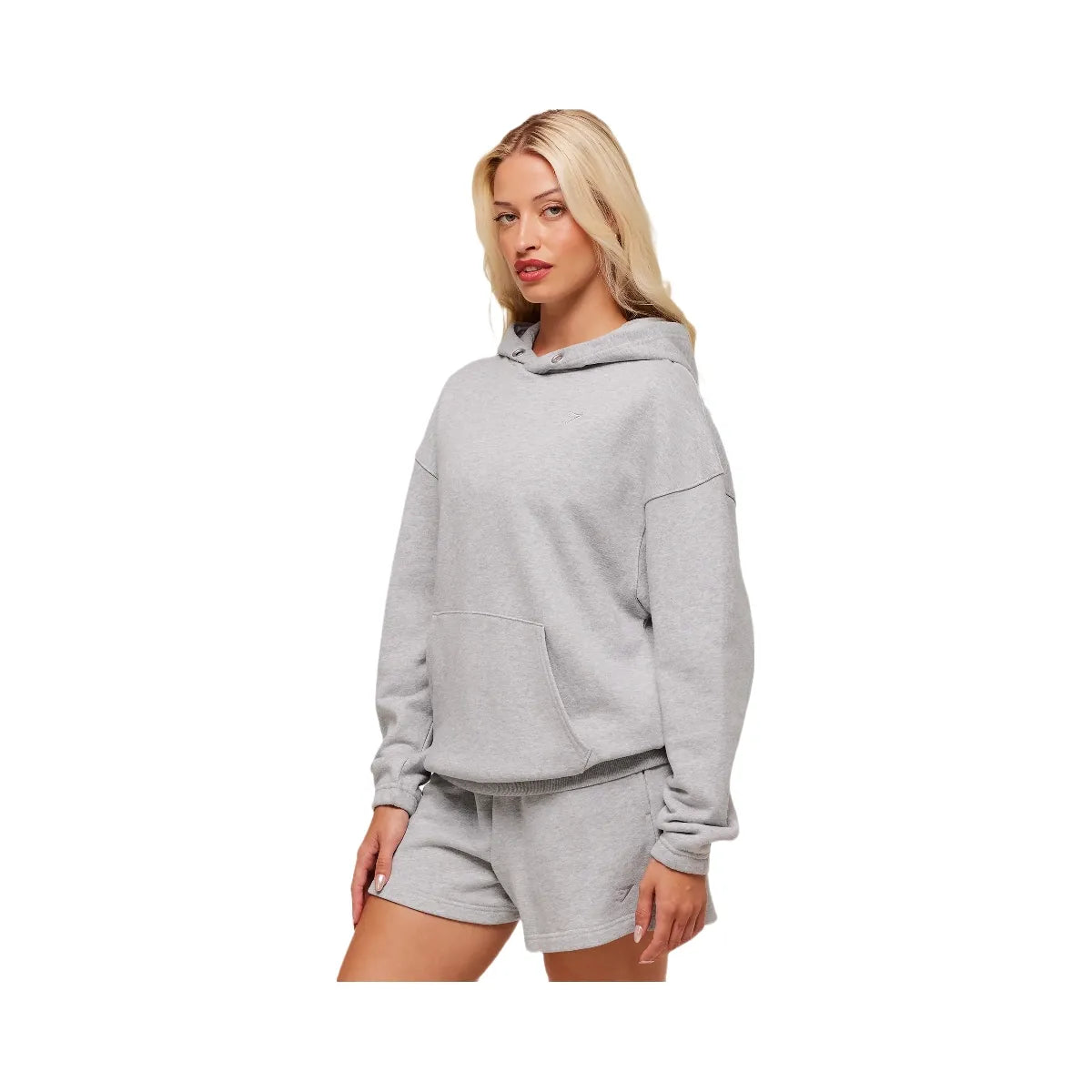 Gymshark Rest Day Sweats 2.0 Oversized Hoodie - Light Grey Core Marl