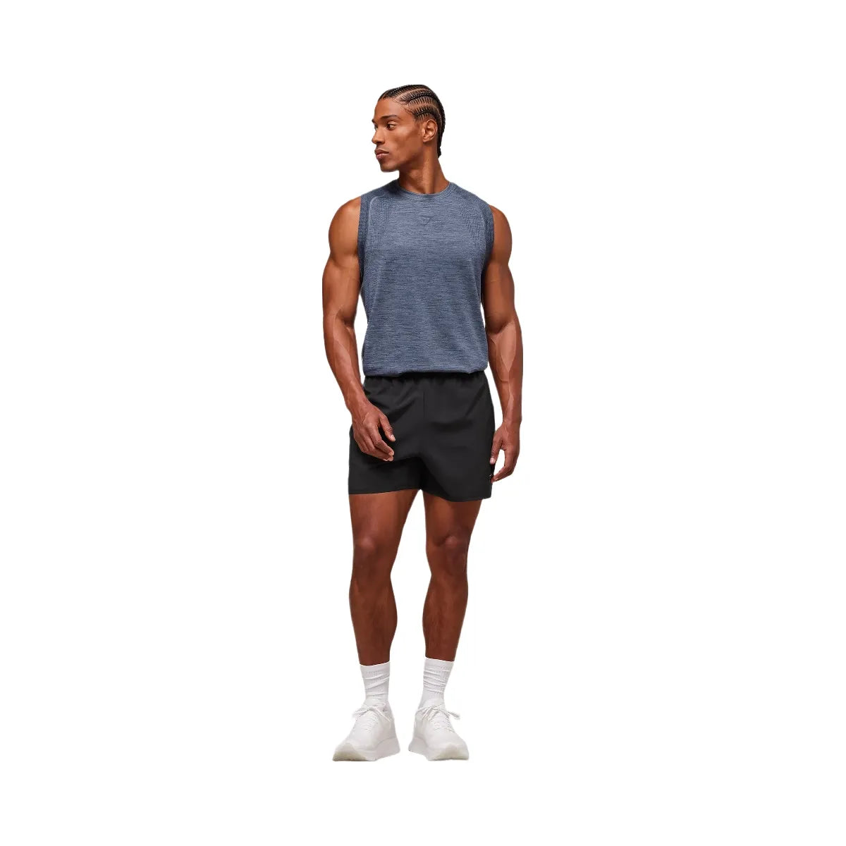 Gymshark Versatile Seamless Tank - Iron Blue/Navy