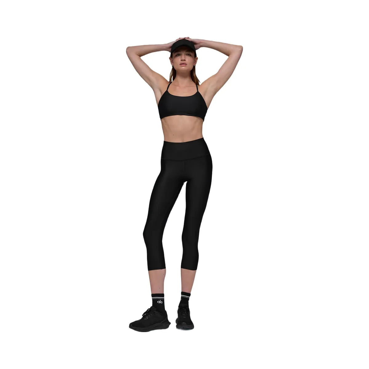 Alo Women's High-Waist Airlift Capri - Black