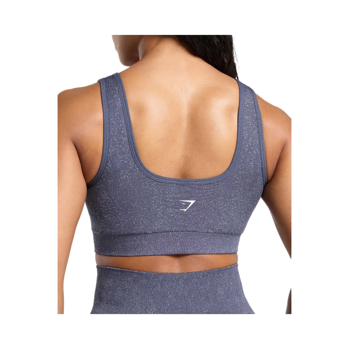 Gymshark Adapt Fleck Sports Bra - Weighted Purple/Metal Purple