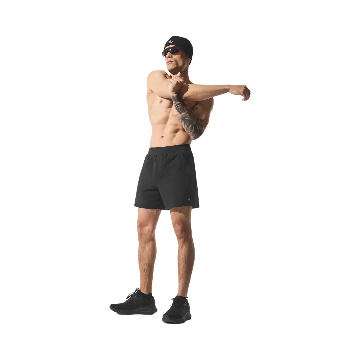 Alo Men's 5" Repetition Short - Black