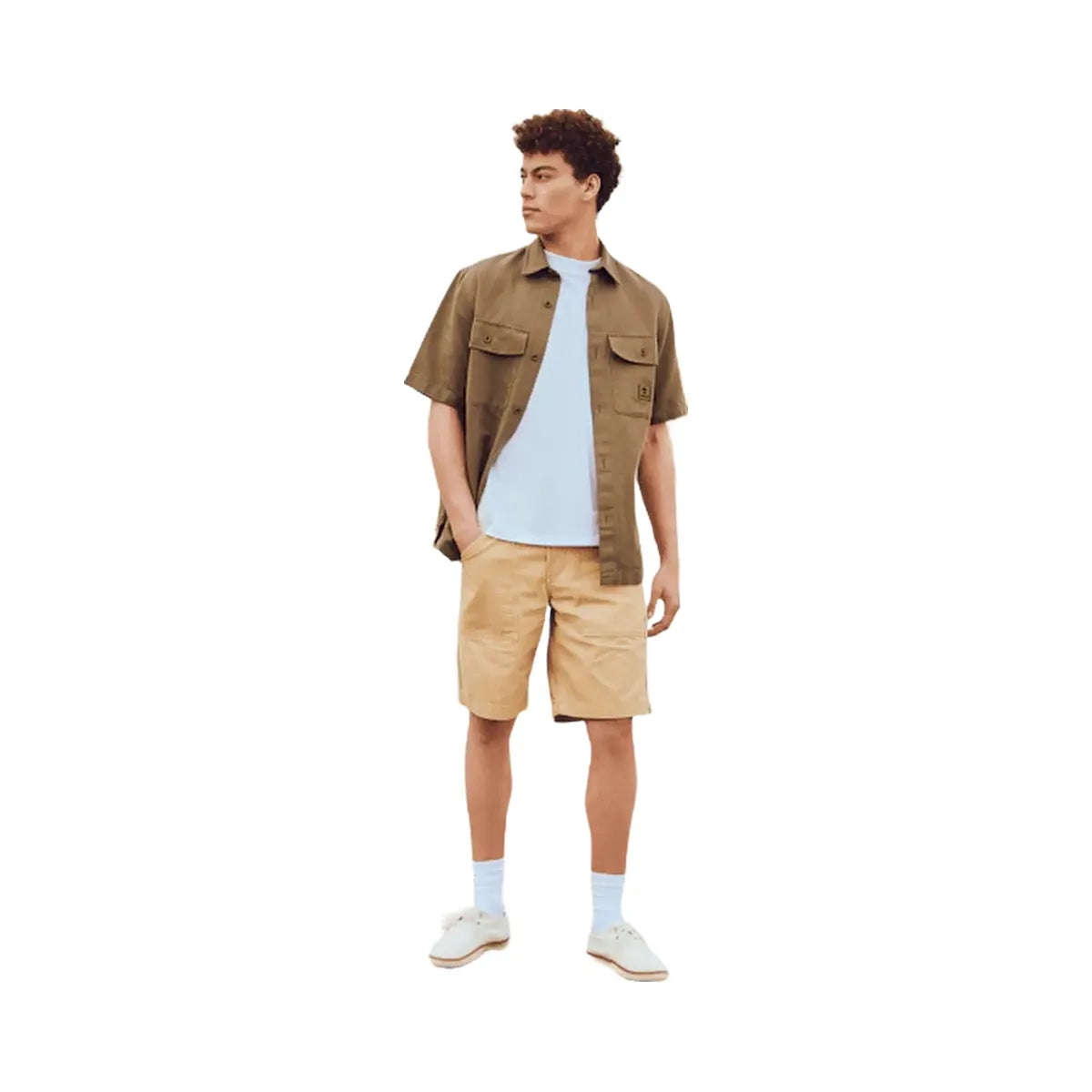 Timberland Hookset Canvas Sneaker White Canvas Men'S