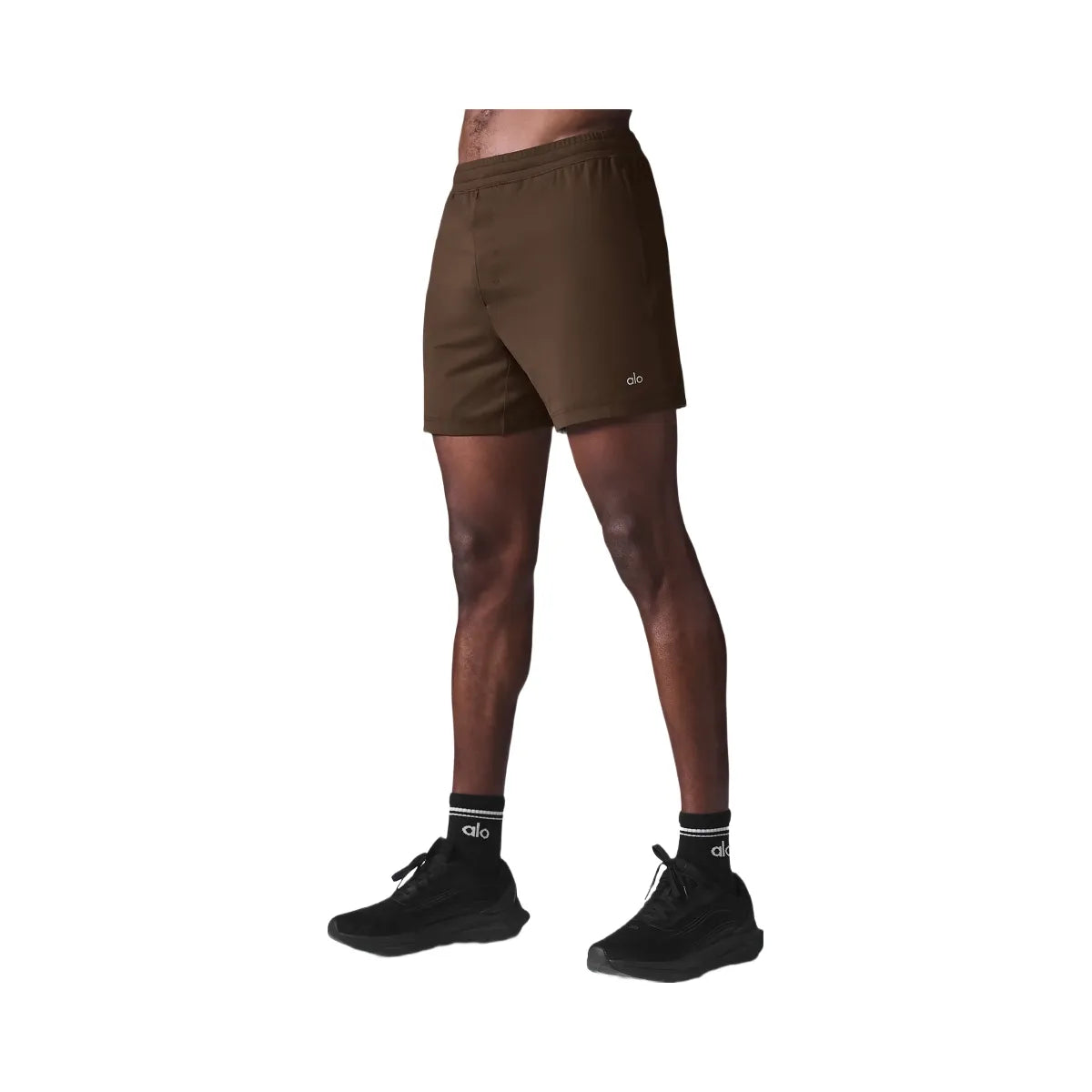 Alo Men's 7" Conquer React Performance Short - Espresso