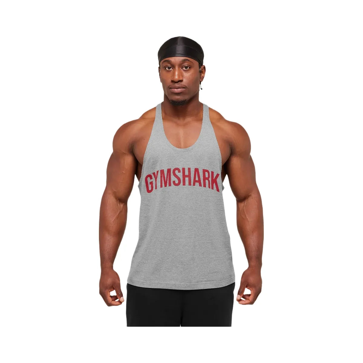 Gymshark Power Stringer - Charcoal Core Marl