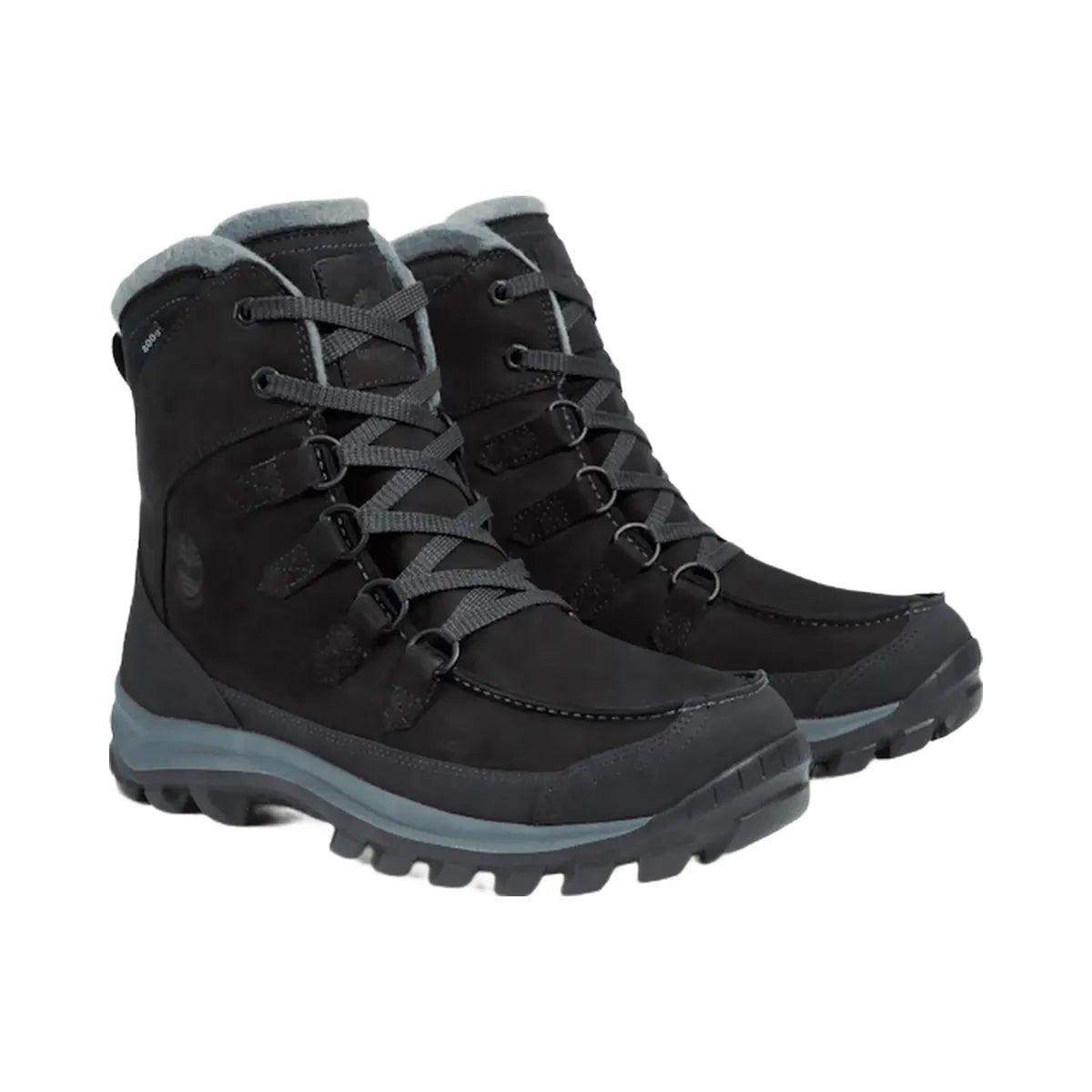 Timberland Men's Chillberg Waterproof Winter Boot Black Nubuck