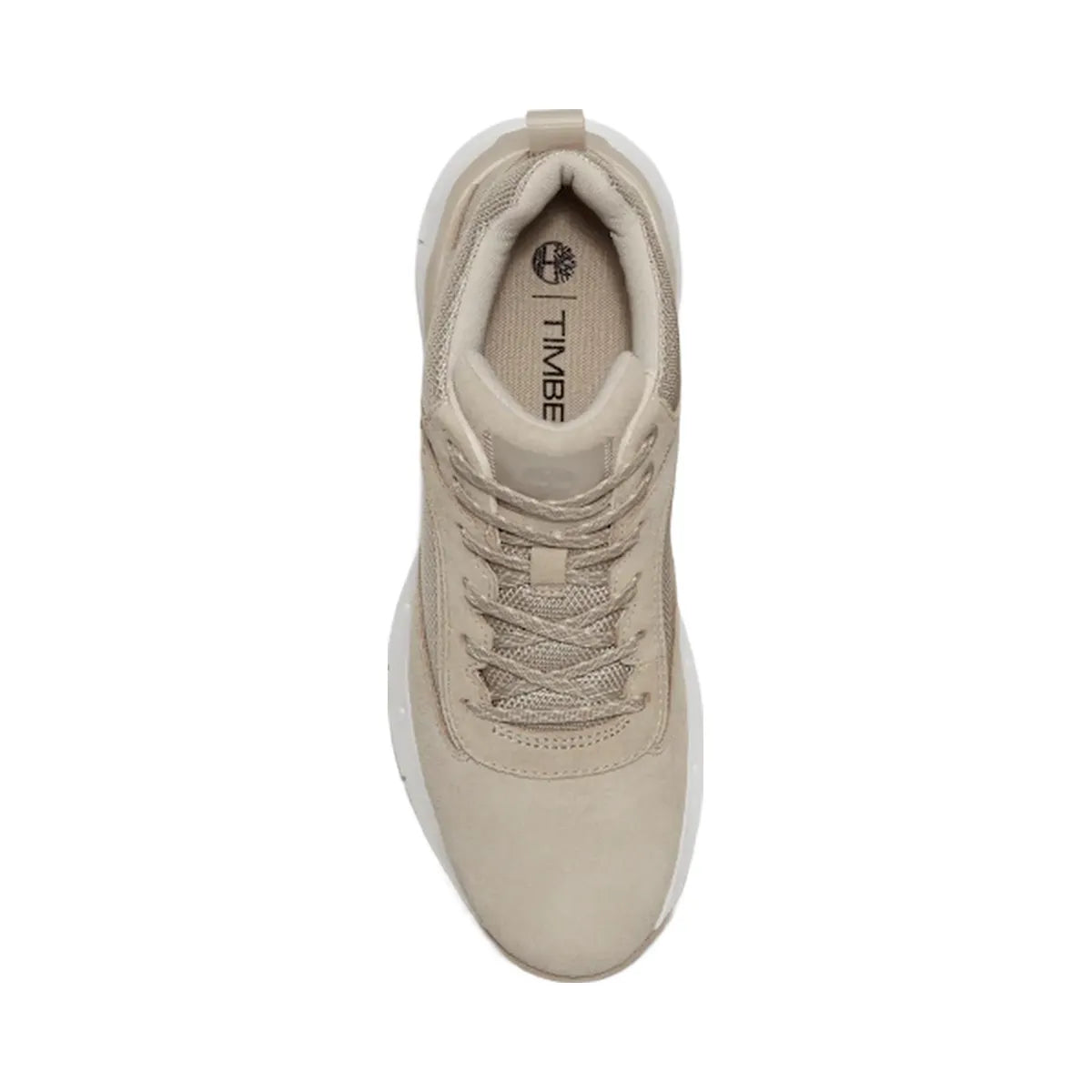 Timberland Voyager Park Mid Lace-Up Sneaker Light Taupe Suede Men'S