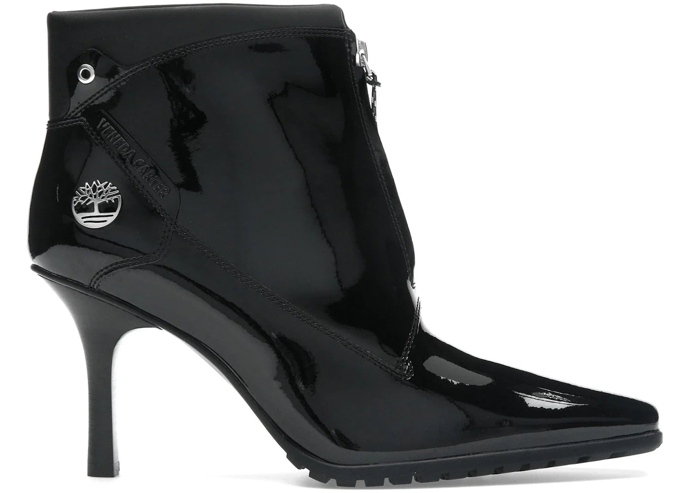 Timberland Zip Boot Veneda Carter Black Womens