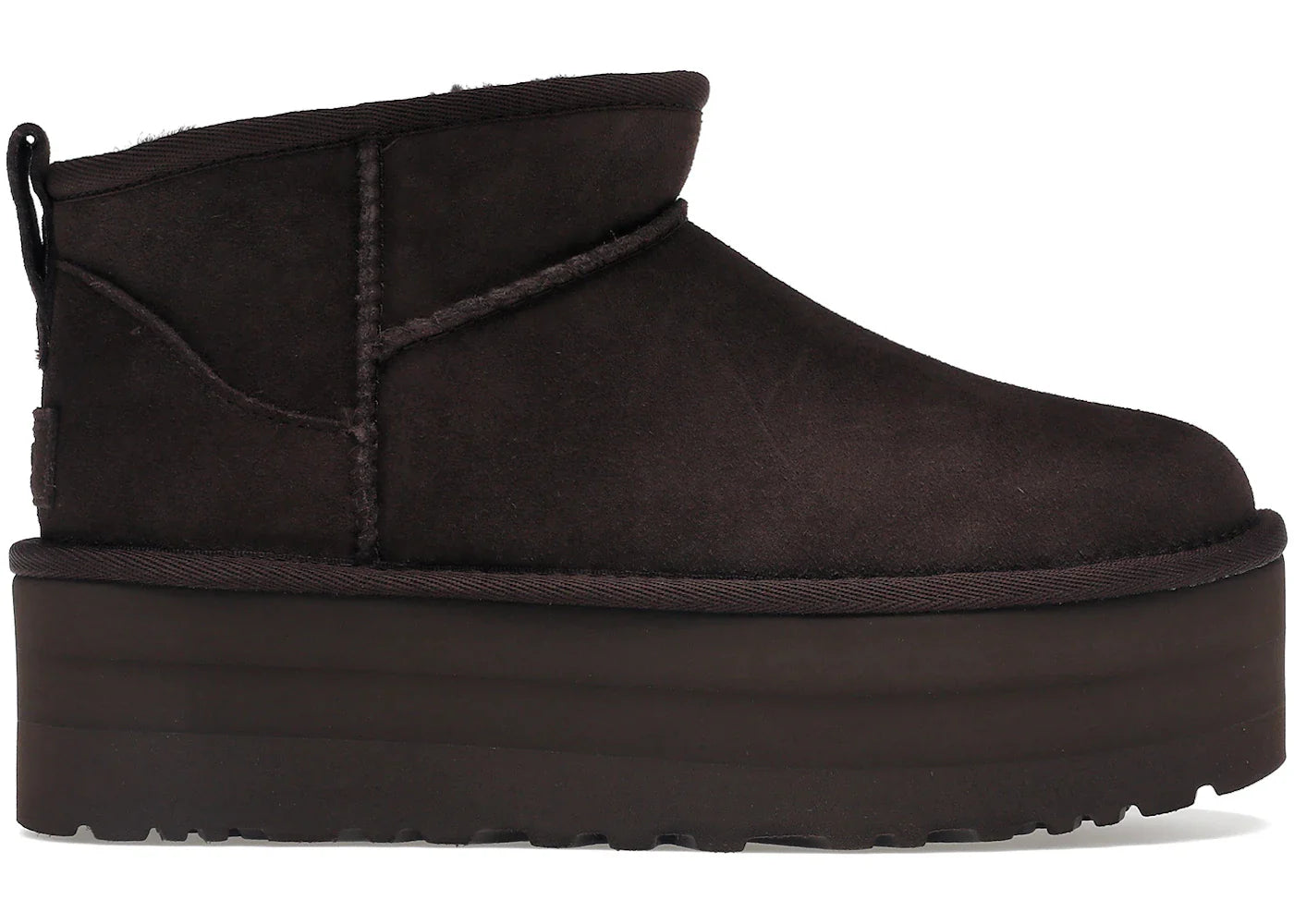 Ugg Classic Ultra Mini Platform Boot Burnt Cedar Womens