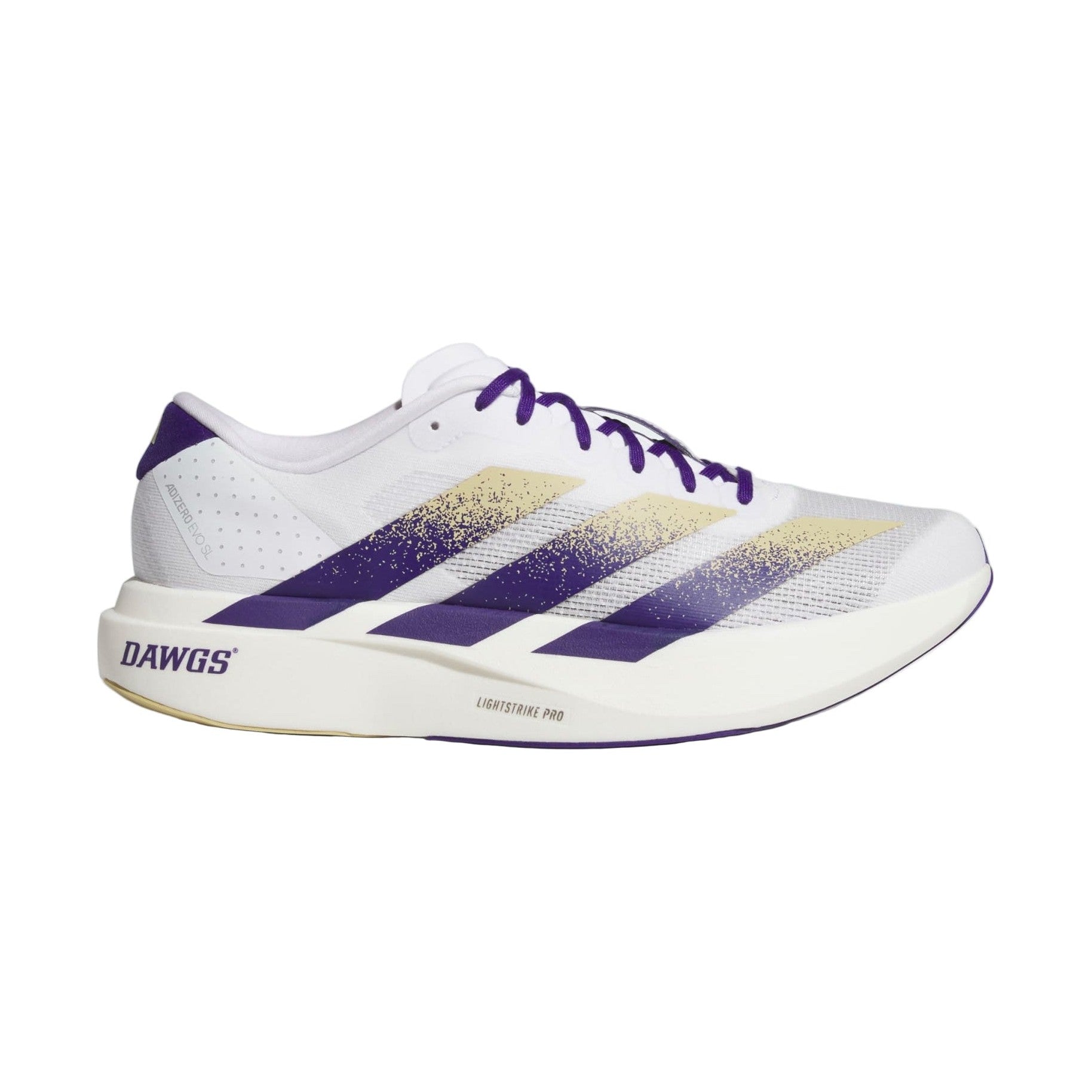 Adidas University of Washington Adizero EVO SL College Purple