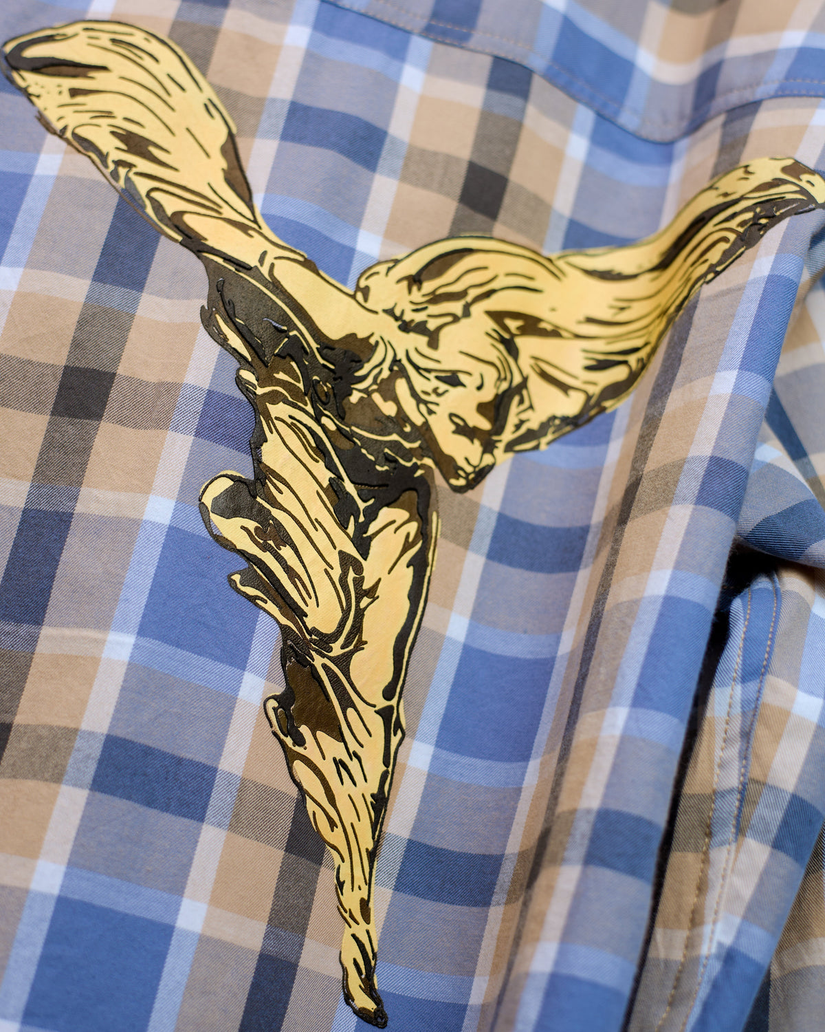 PELIOS GOD OF EMOTIONS™ SPIRIT OF ECSTASY RELAXED FIT SHIRT – view 8