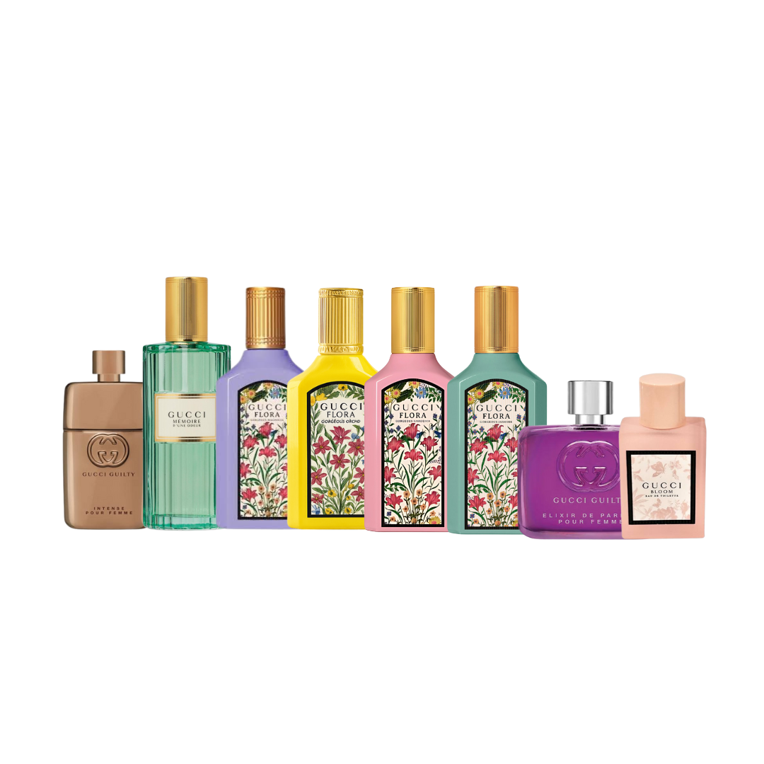 Gucci Perfume Minis Combo – Iconic Elegance in Every Drop