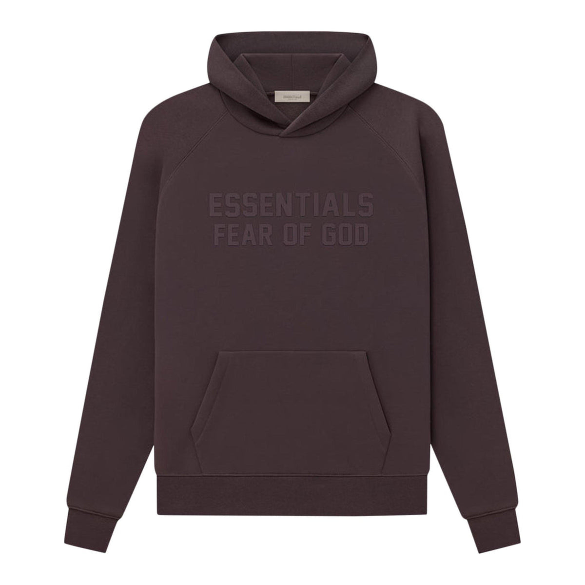 Fear of God Essentials Hoodie 'Plum' SS23