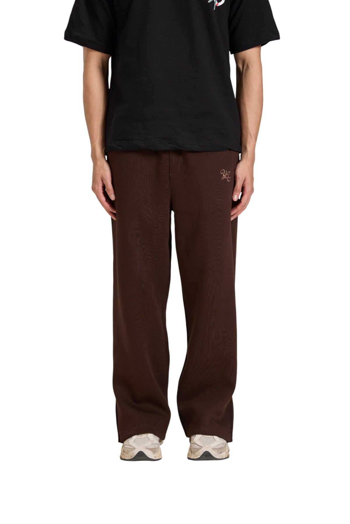 Young Grandpa FLARED SWEATPANTS - MOCHA