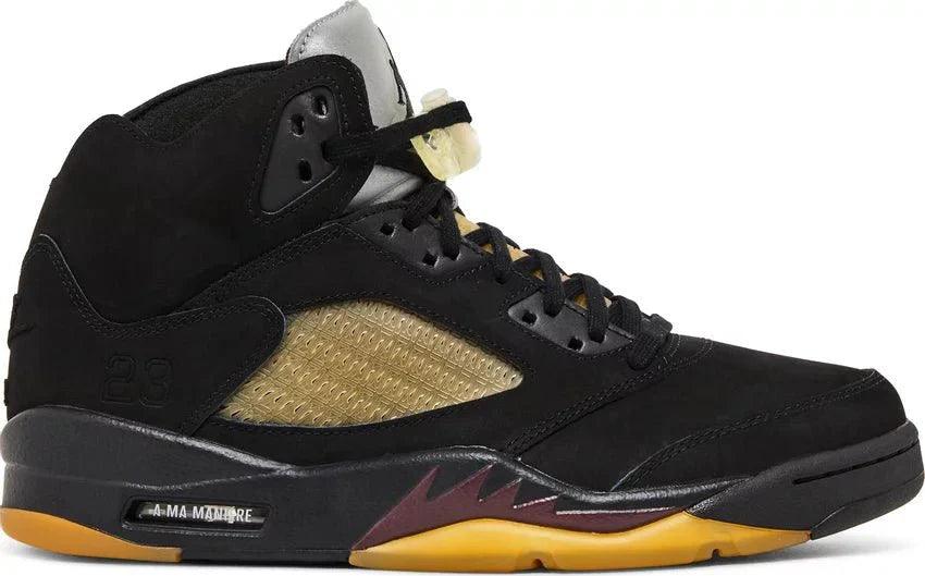 Retro Jordan 5 black deals metallic