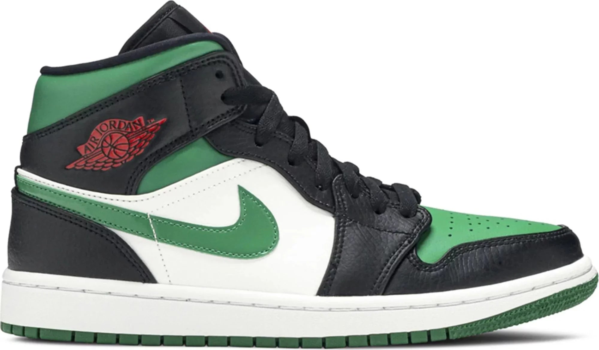 Air jordan mid pine green discount