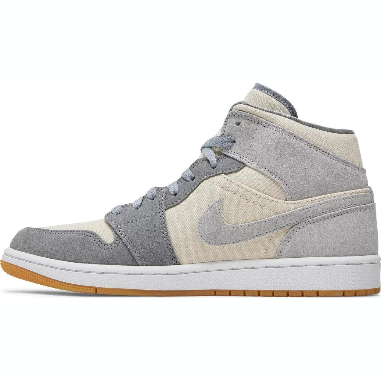 Air Jordan 1 Mid SE "Coconut Milk Particle Grey" - Dawntown