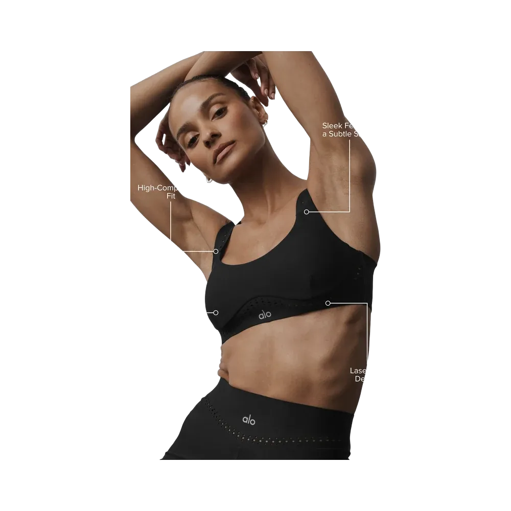 Alo Airlift Superstar Bra 'Black'