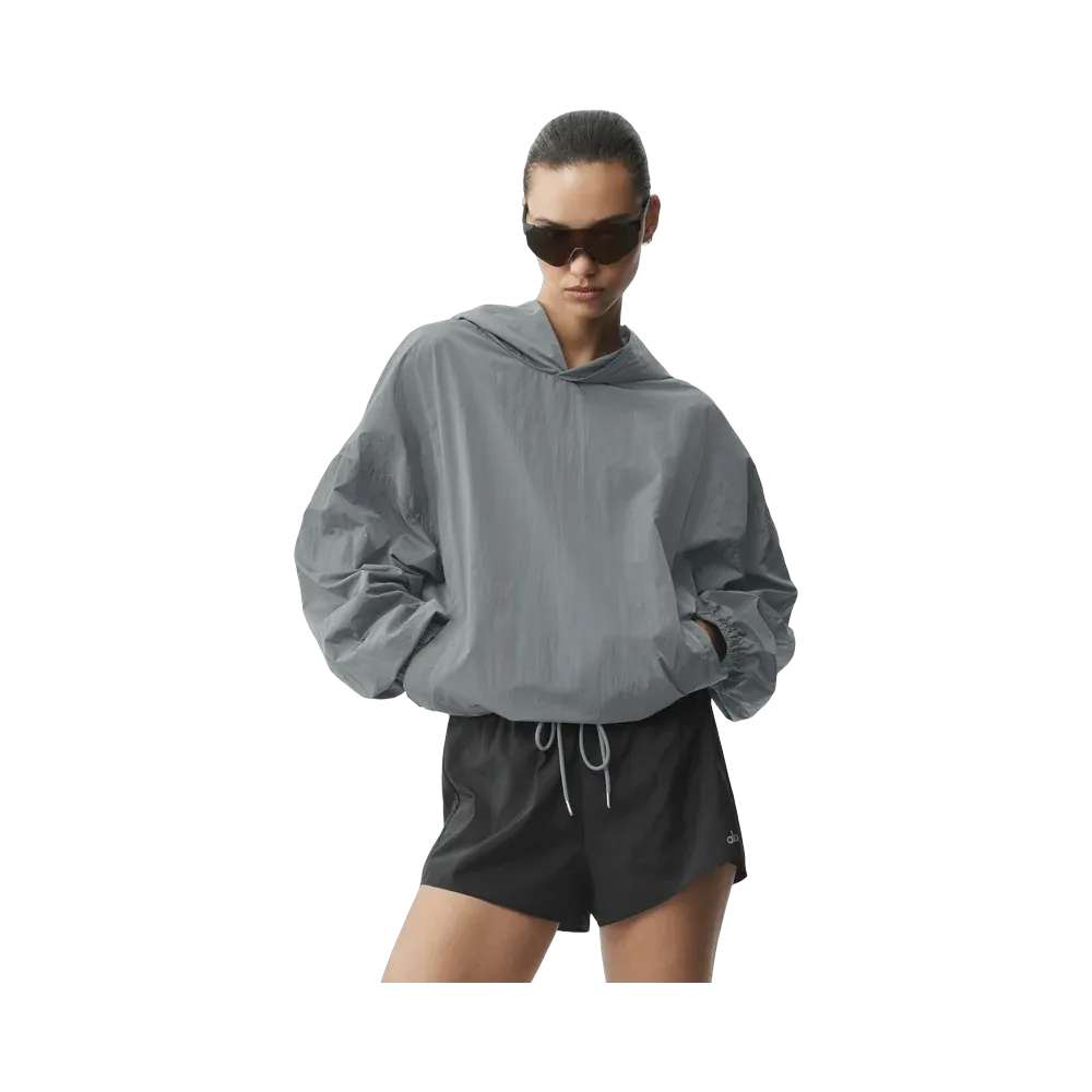Alo Axis Hooded Pullover 'Monument'