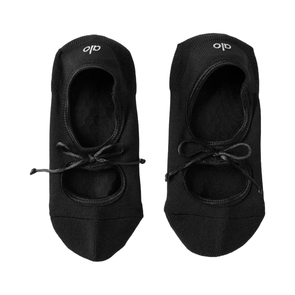 Alo Ballet Grip Sock 'Black'