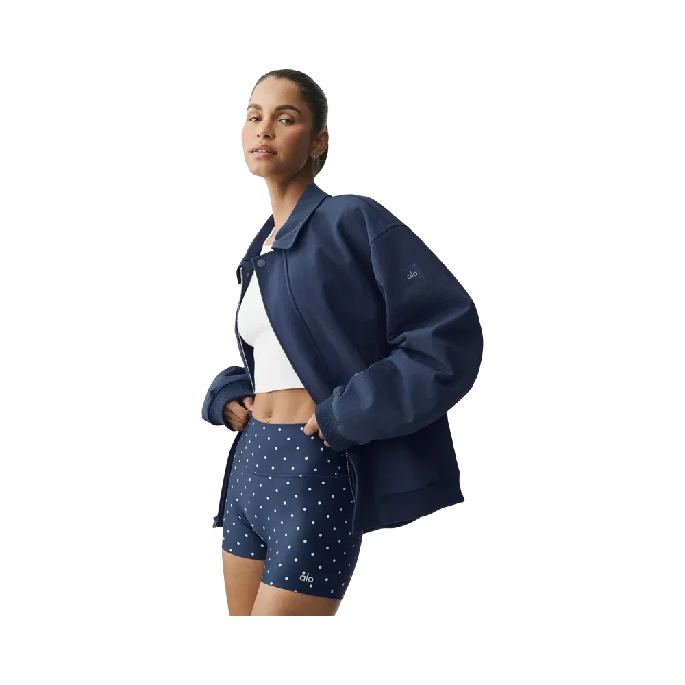 Alo Duality Bomber Jacket 'Navy'