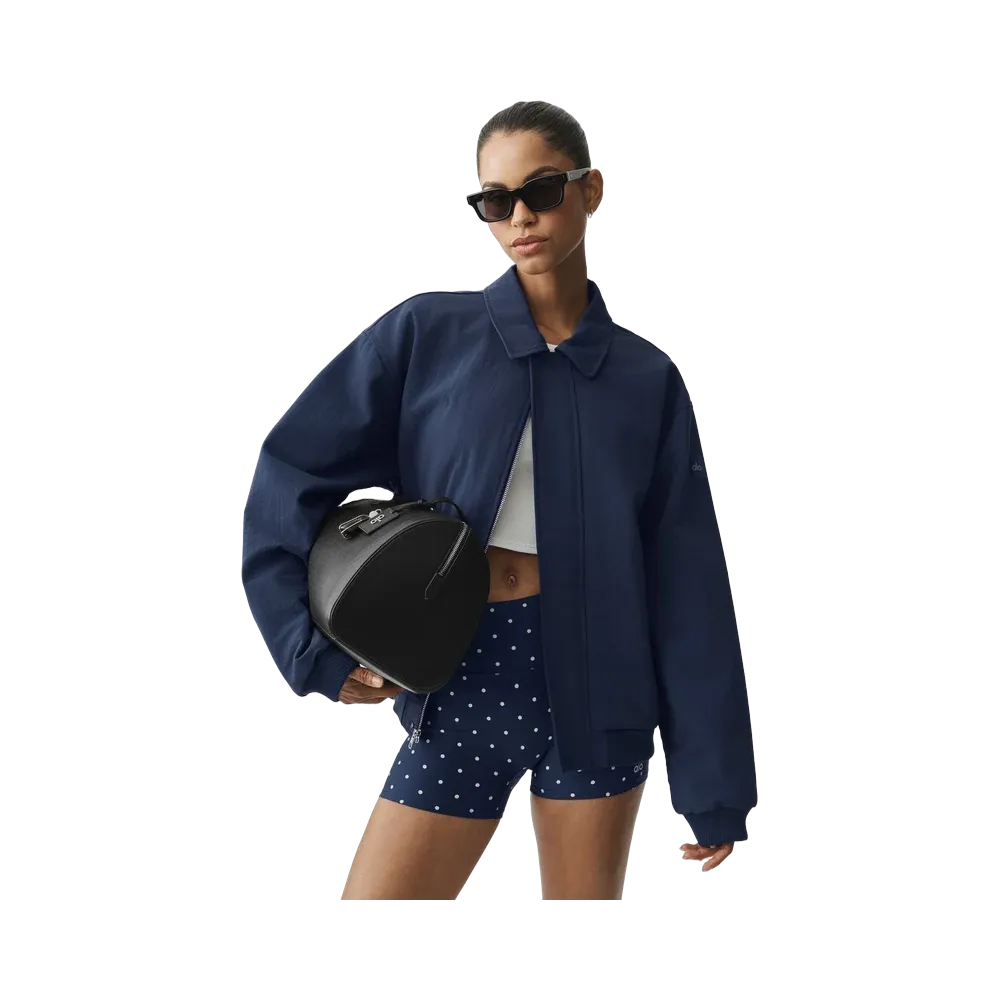 Alo Duality Bomber Jacket 'Navy'