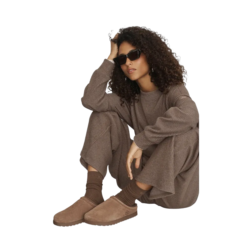 Alo Recovery Slipper 'Java Brown'