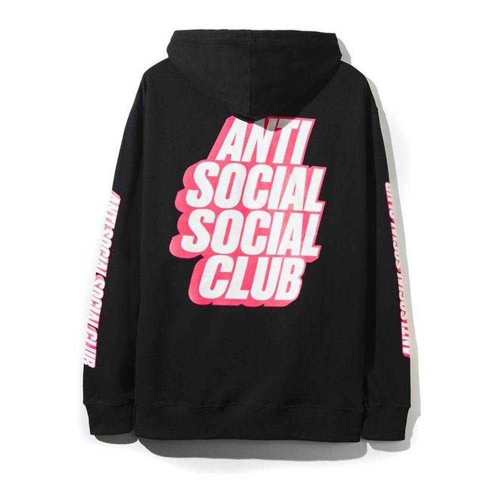 Anti Social Social Club Blocked Hoodie "BLACK" - Dawntown