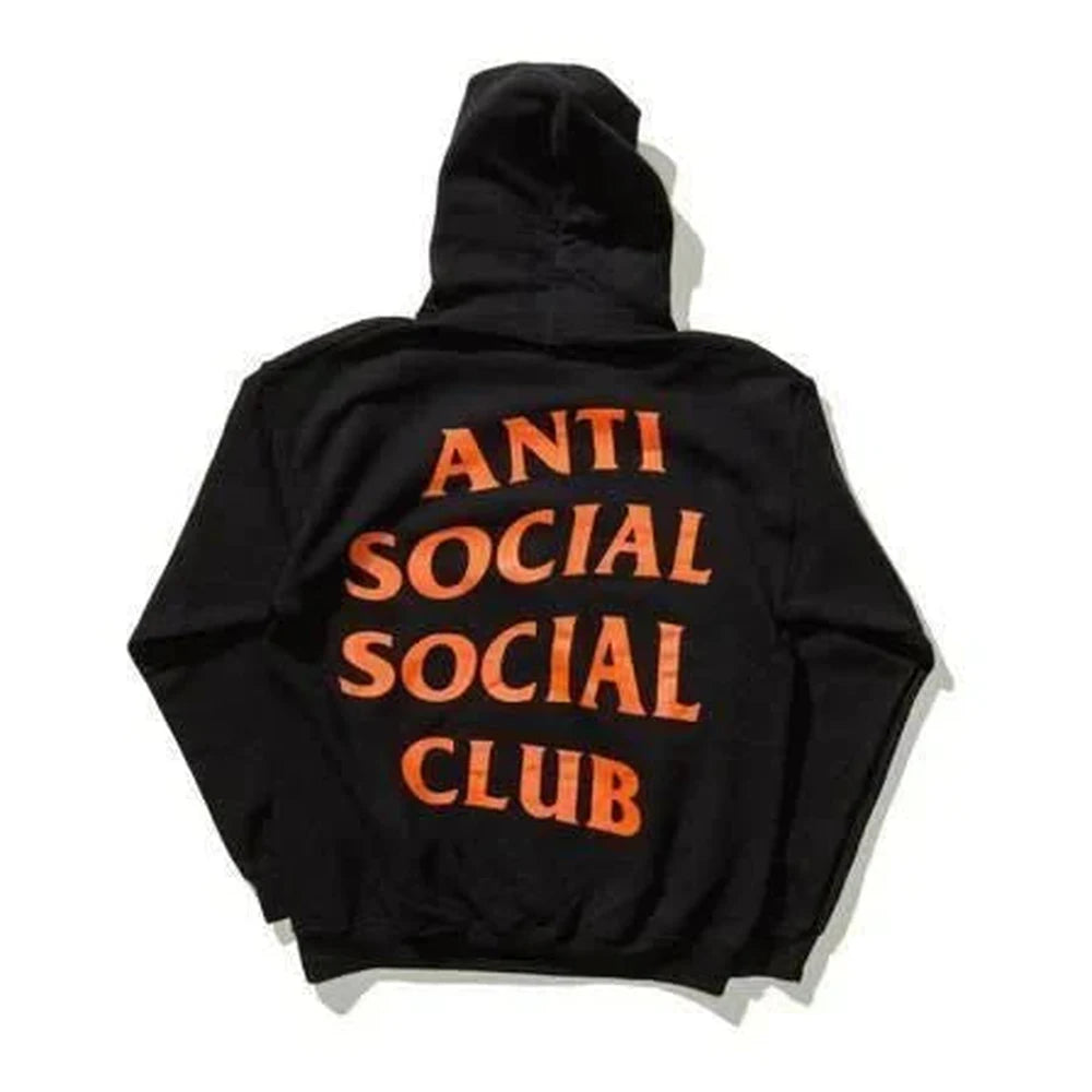 ANTI SOCIAL SOCIAL CLUB PARANOID HOODIE BLACK Dawntown