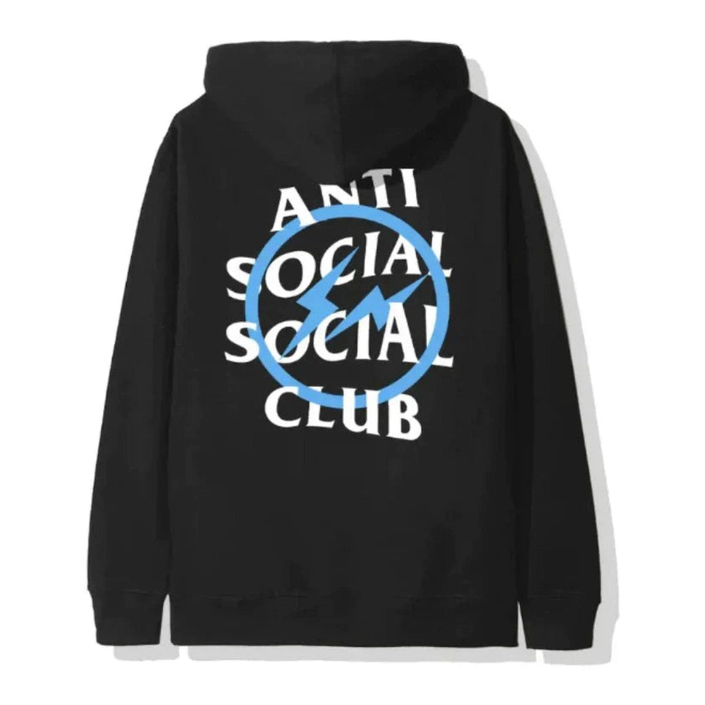 Buy Anti Social Social Club x Fragment Bolt Hoodie Blue at Dawntown