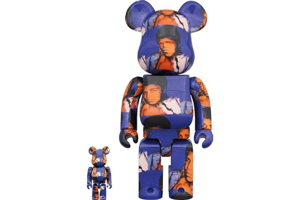 BE@RBRICK ANDY WARHOL'S MUHAMMAD ALI(TM) 100% & 400% - Dawntown