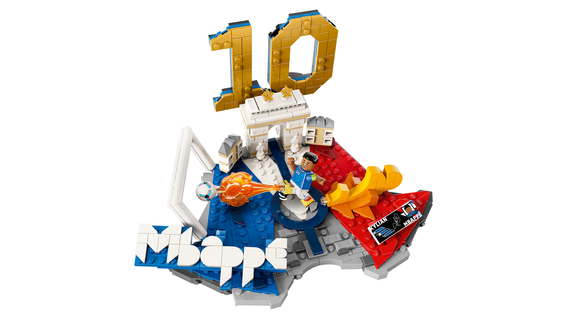 Lego Kylian Mbapp Soccer Highlights