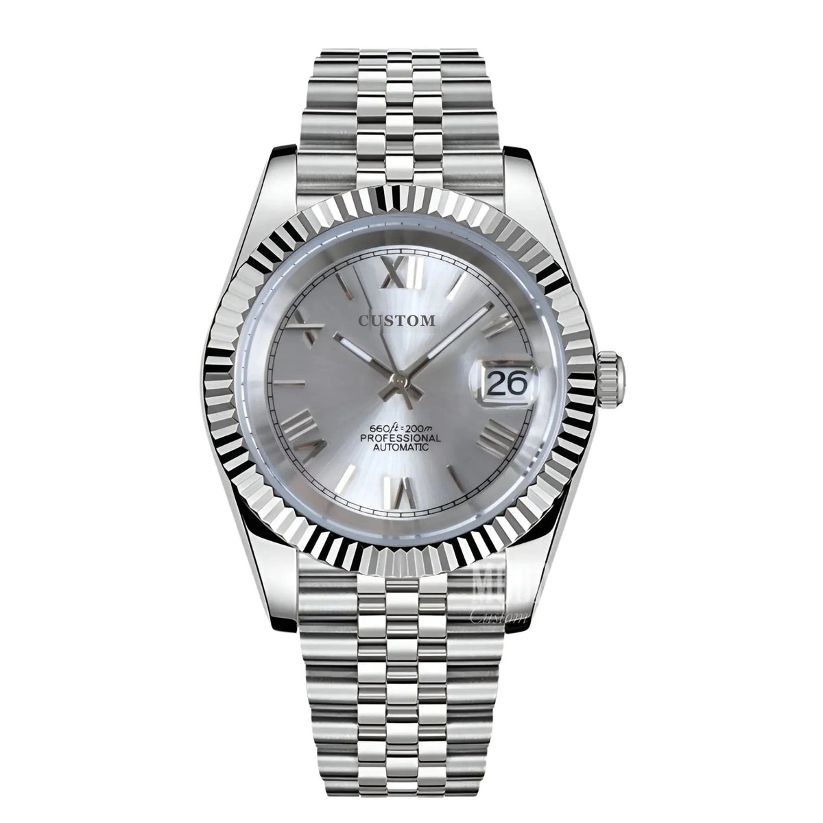 Build Your Own Datejust Roman Silver