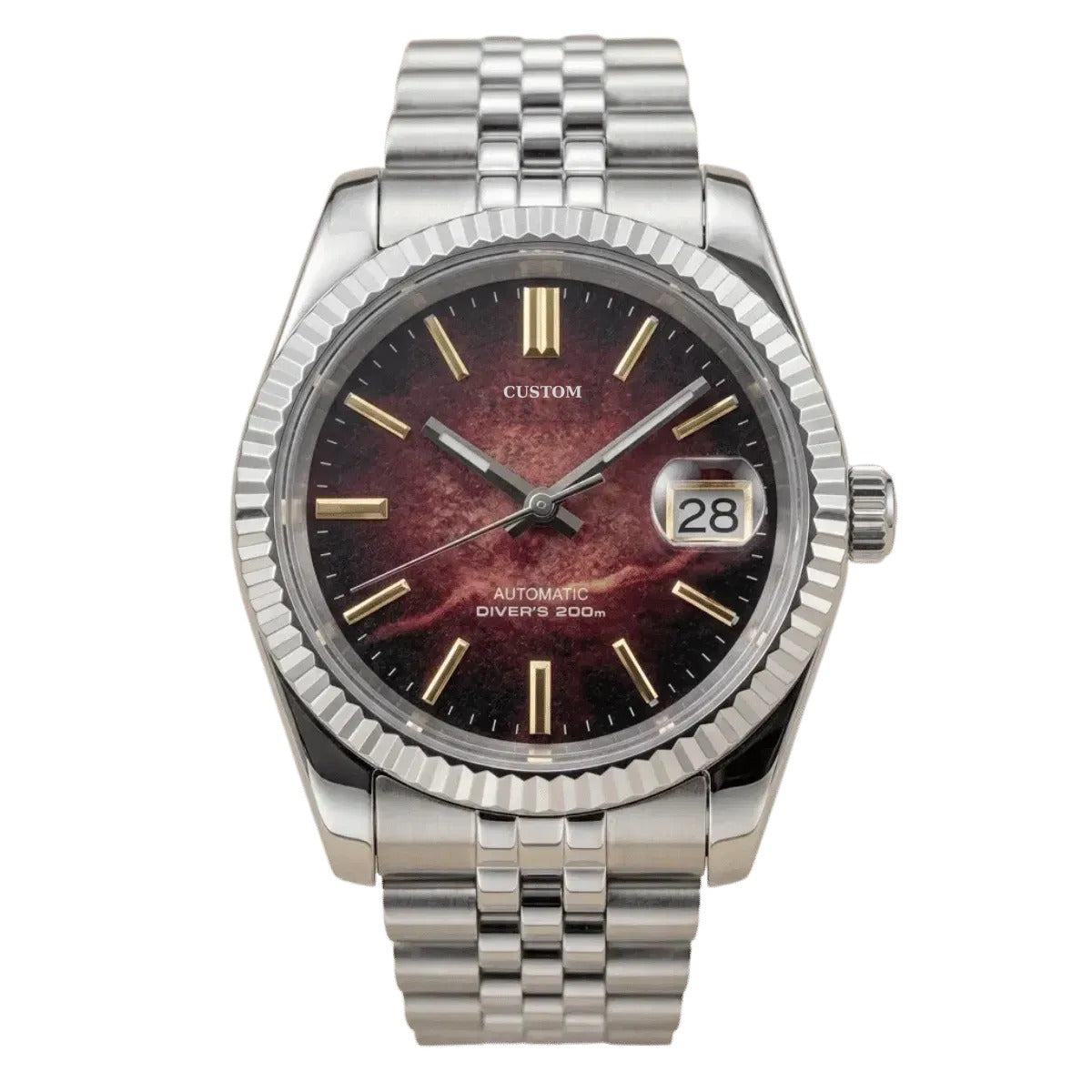 Build Your Own Datejust Bordeaux Nebula