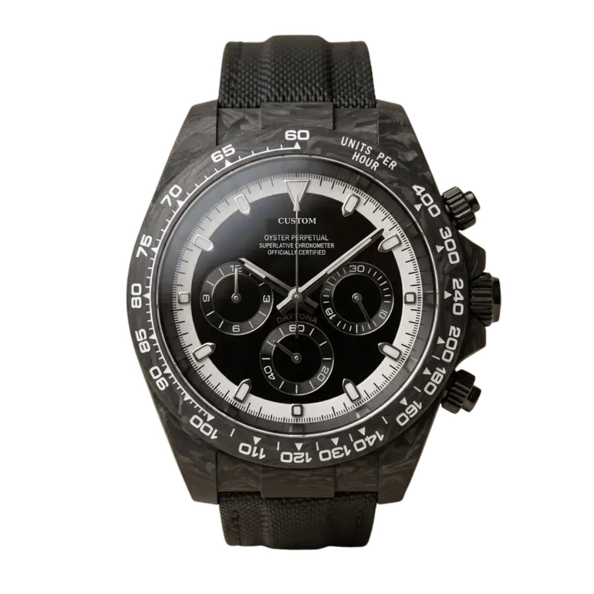 Build Your Own Daytona Forged Carbon Chronograph