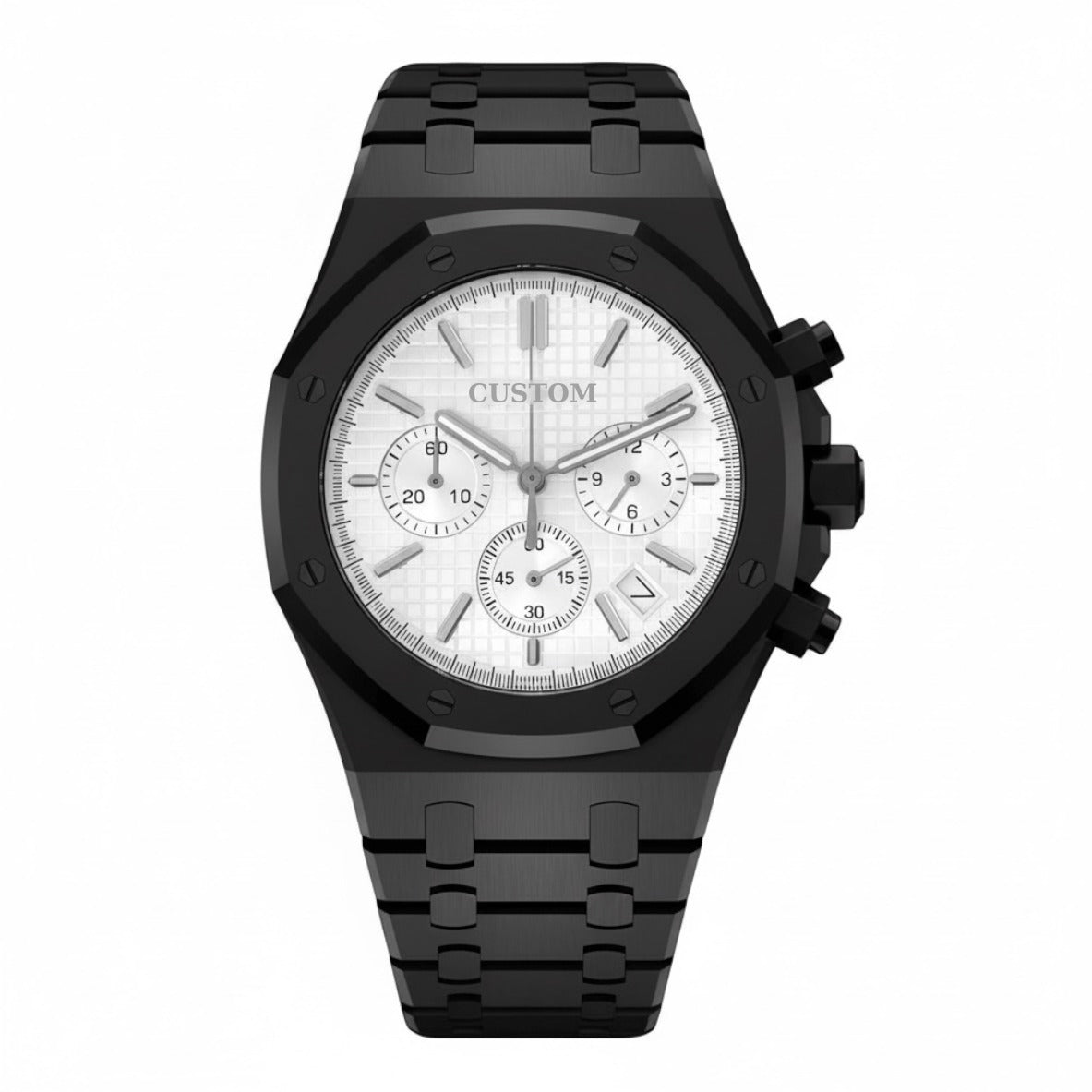 Build Your Own Royal Oak Chronograph Black White