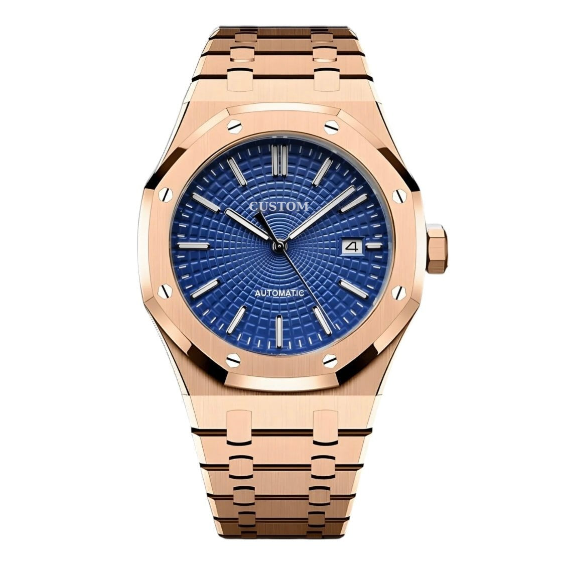 Build Your Own Royal Oak Rose Gold Blue