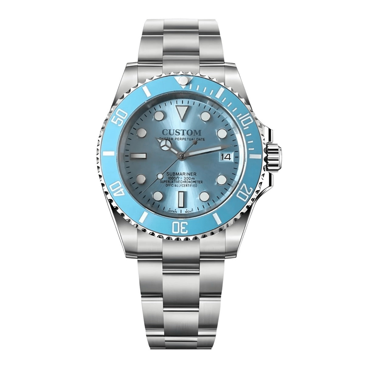 Build Your Own Submariner Silver Sky Blue