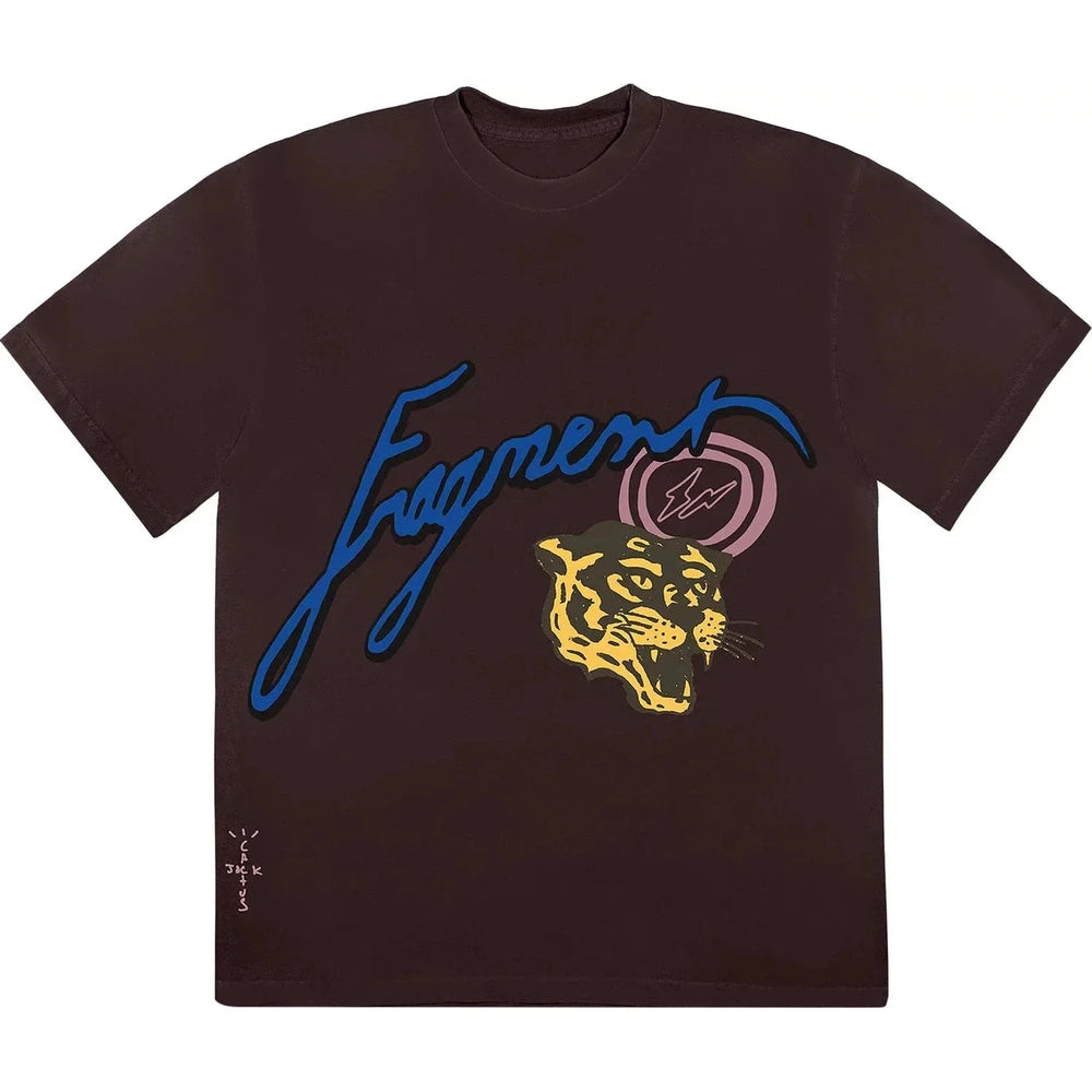 Cactus Jack by Travis Scott For Fragment Icons Tee "Brown" - Dawntown
