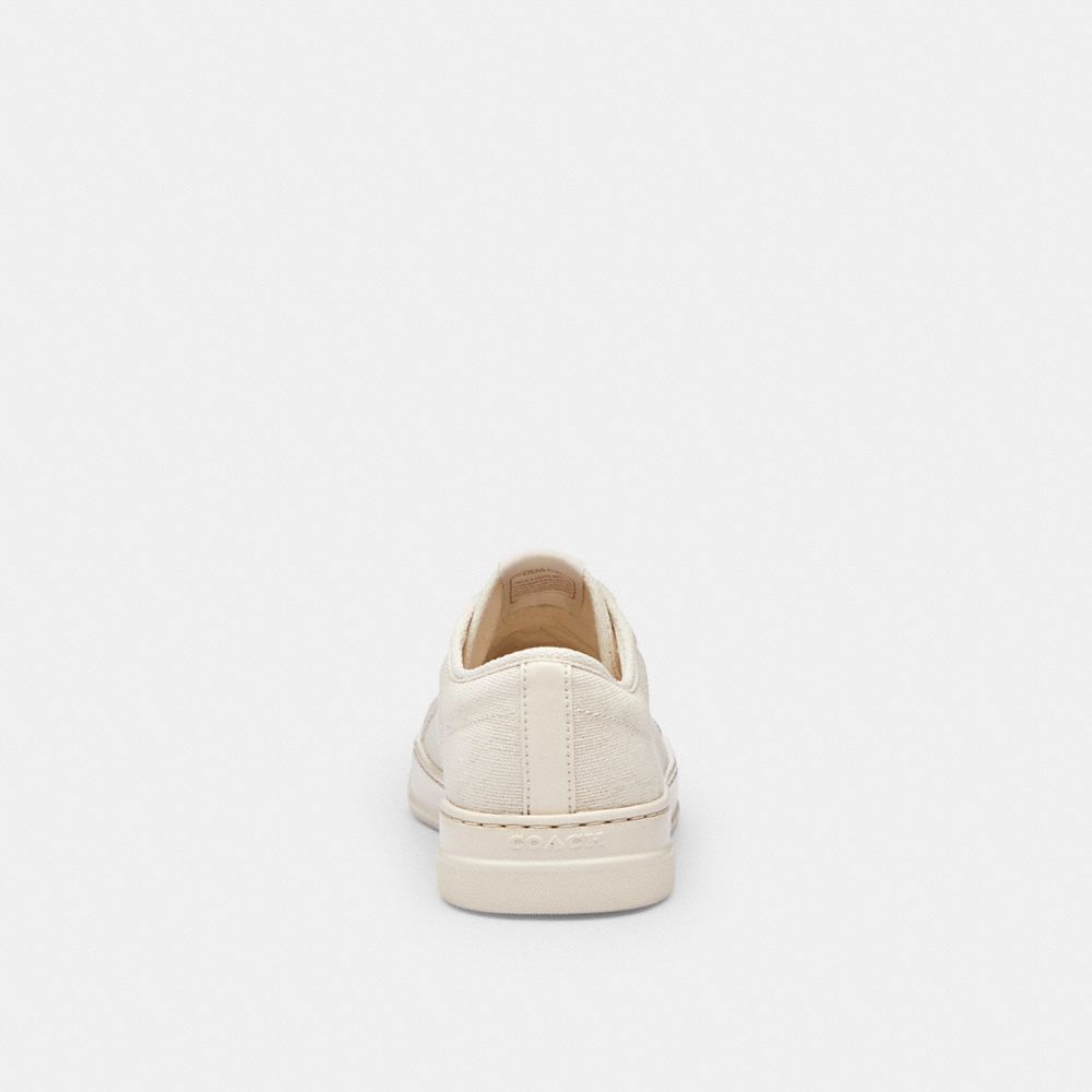 Women's Coach Canvas Sneaker Chalk