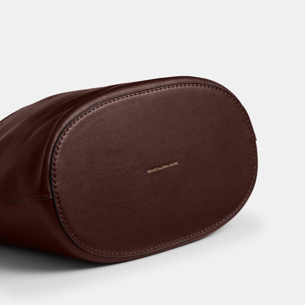 Coach Bleecker Bucket Bag Brass Maple